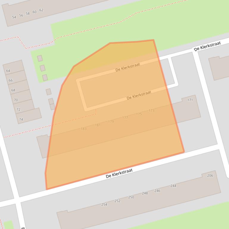 Kaart van postcodegebied 3067BN.