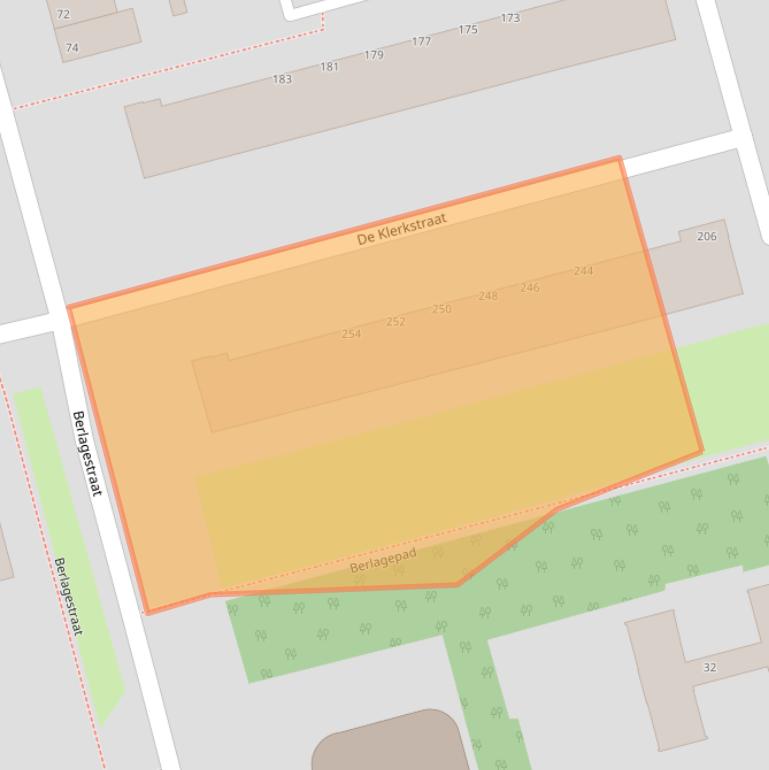 Kaart van postcodegebied 3067BV.