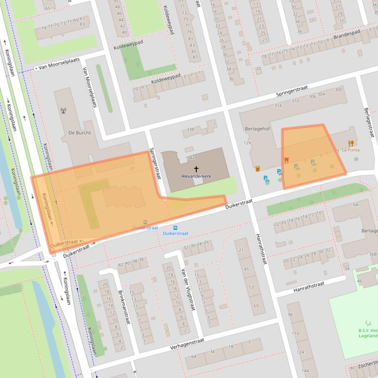 Kaart van postcodegebied 3067CG.