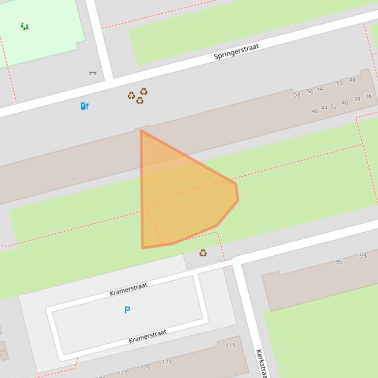 Kaart van postcodegebied 3067CS.