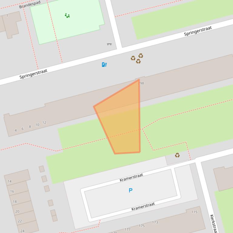 Kaart van postcodegebied 3067CT.