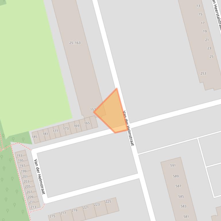 Kaart van postcodegebied 3067HC.