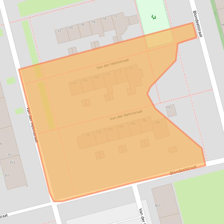 Kaart van postcodegebied 3067HL.