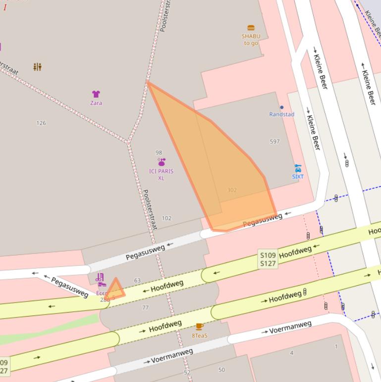 Kaart van postcodegebied 3067KX.