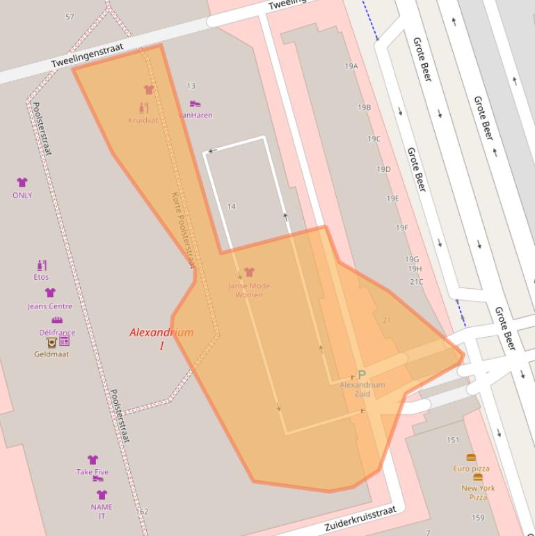 Kaart van postcodegebied 3067LV.