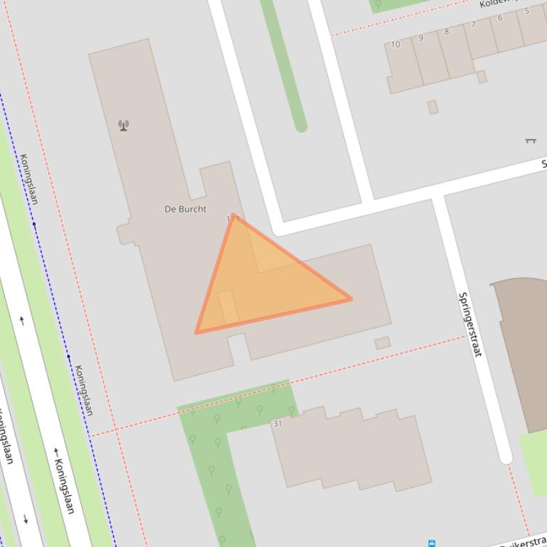 Kaart van postcodegebied 3067SV.