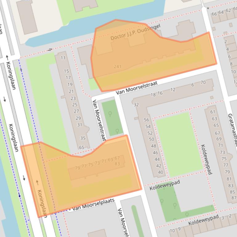 Kaart van postcodegebied 3067SX.