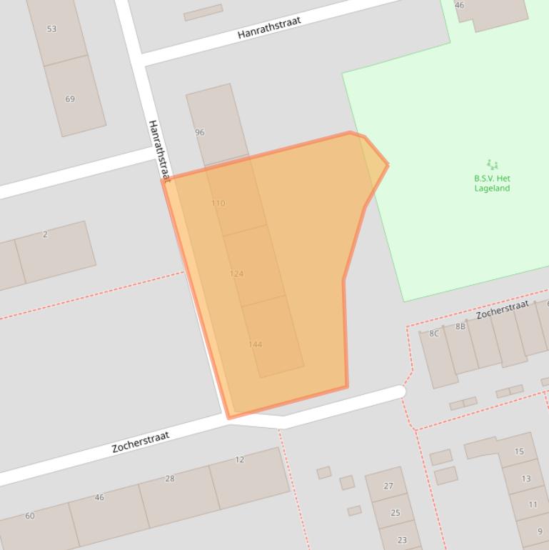 Kaart van postcodegebied 3067TE.