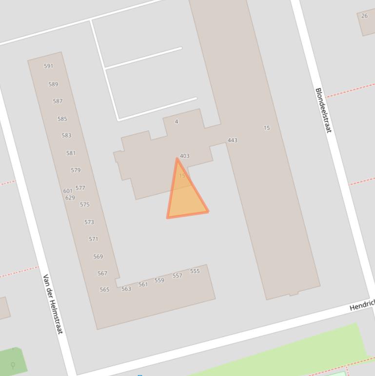 Kaart van postcodegebied 3067VM.