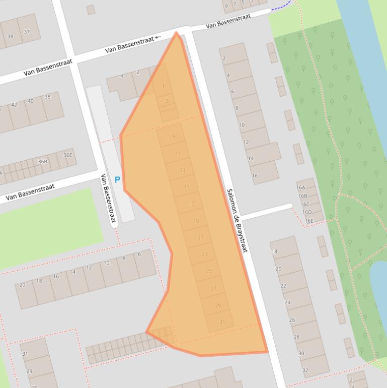 Kaart van postcodegebied 3067ZG.