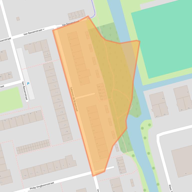 Kaart van postcodegebied 3067ZH.