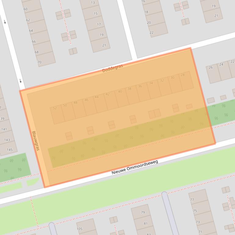 Kaart van postcodegebied 3068BN.