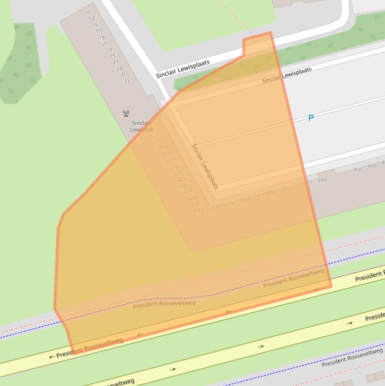 Kaart van postcodegebied 3068ET.