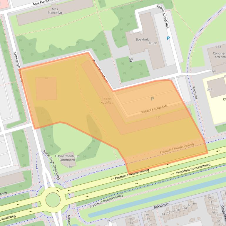 Kaart van postcodegebied 3068JC.