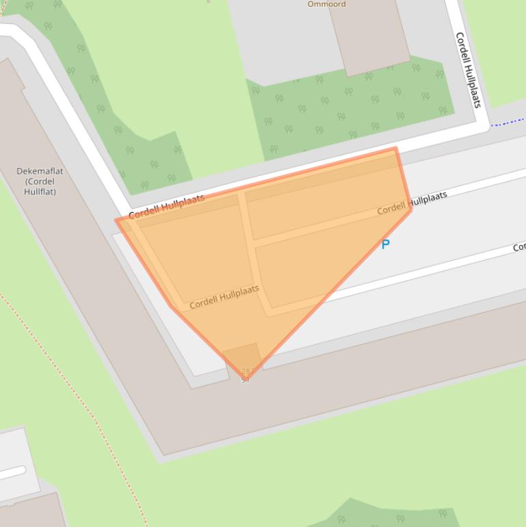 Kaart van postcodegebied 3068VC.