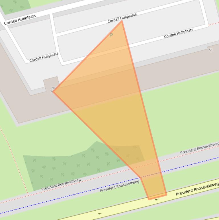 Kaart van postcodegebied 3068VD.