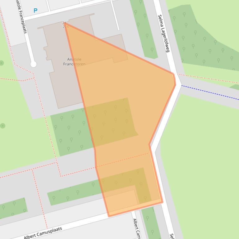 Kaart van postcodegebied 3069AH.