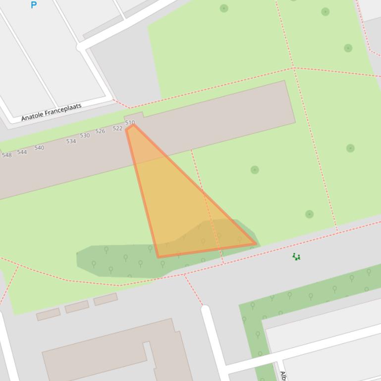 Kaart van postcodegebied 3069BB.