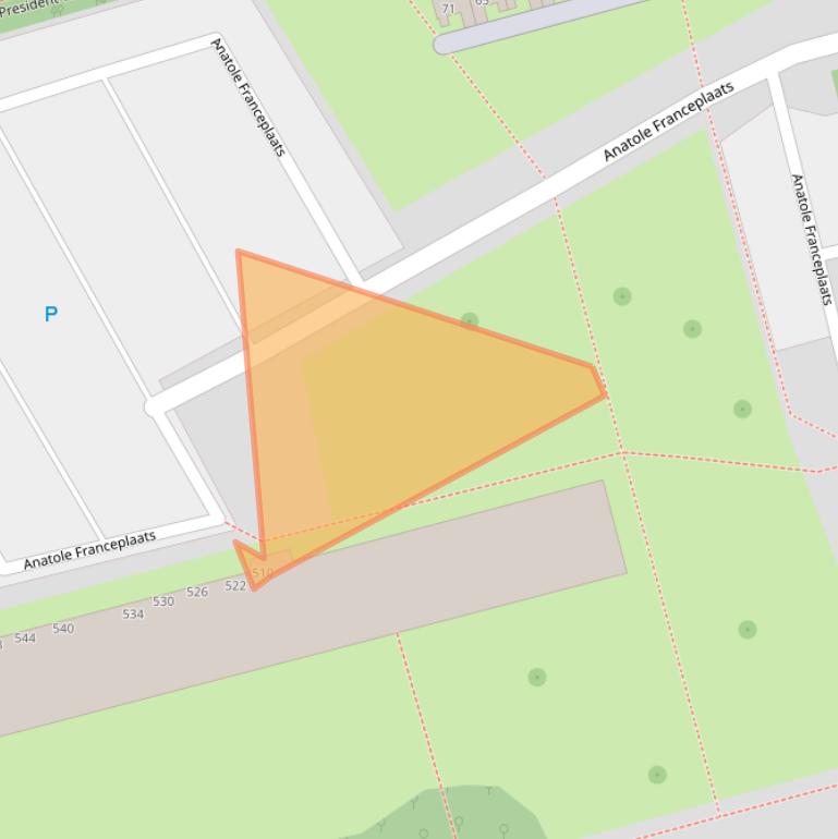 Kaart van postcodegebied 3069BD.