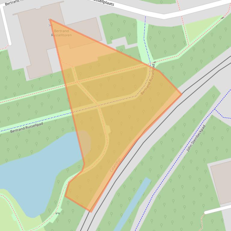 Kaart van postcodegebied 3069CH.