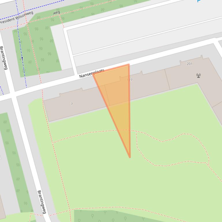 Kaart van postcodegebied 3069CL.