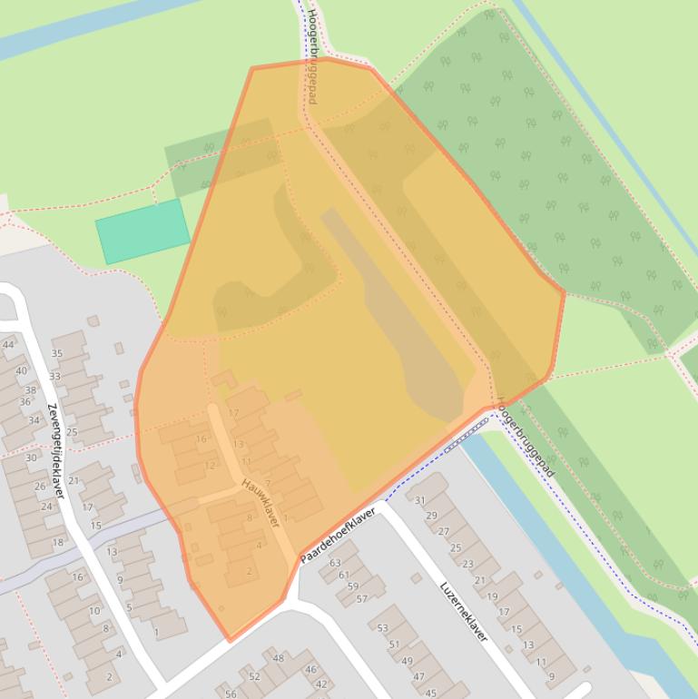 Kaart van postcodegebied 3069DJ.