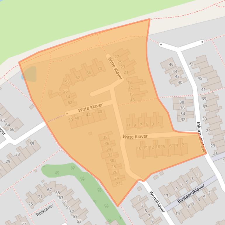 Kaart van postcodegebied 3069DL.