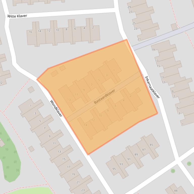 Kaart van postcodegebied 3069DM.