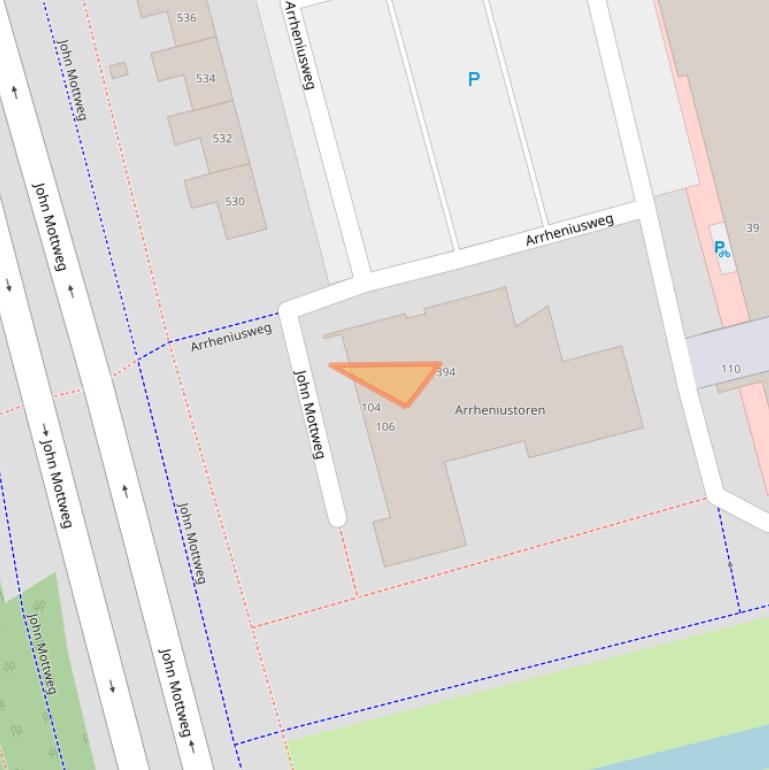 Kaart van postcodegebied 3069ES.