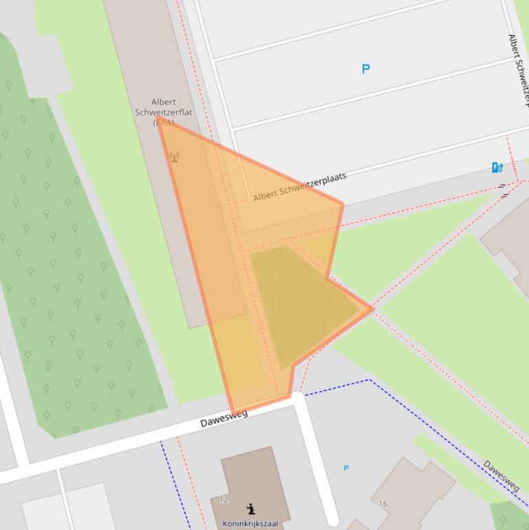 Kaart van postcodegebied 3069GH.