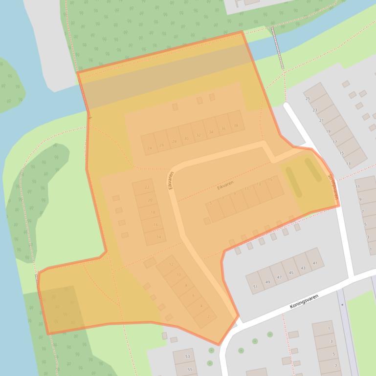 Kaart van postcodegebied 3069HL.