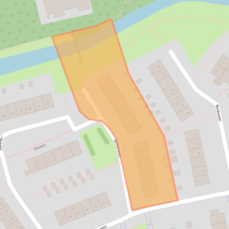 Kaart van postcodegebied 3069HT.
