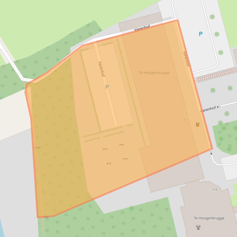Kaart van postcodegebied 3069KG.