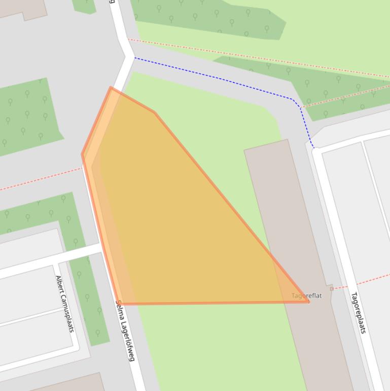 Kaart van postcodegebied 3069PH.