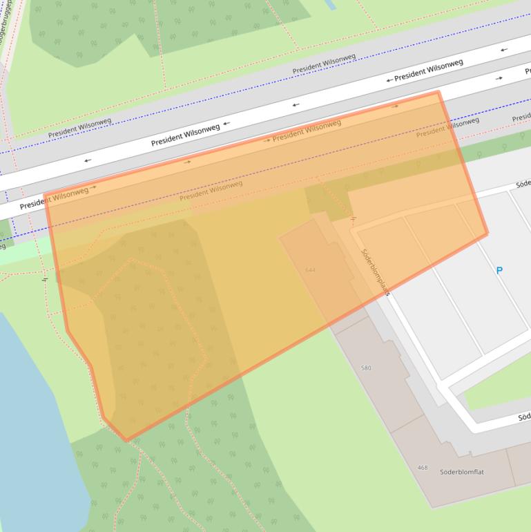Kaart van postcodegebied 3069ST.
