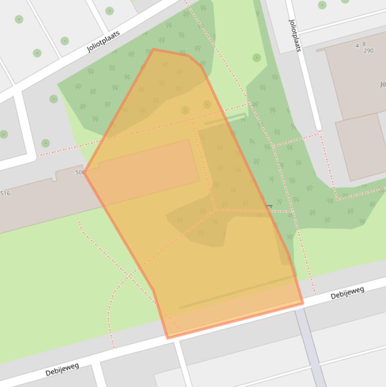 Kaart van postcodegebied 3069TL.