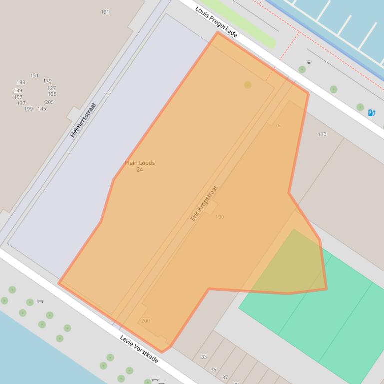 Kaart van postcodegebied 3071AE.