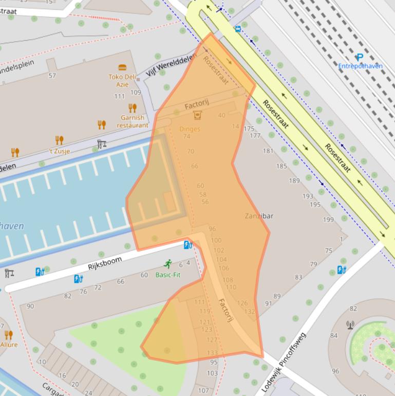 Kaart van postcodegebied 3071AV.