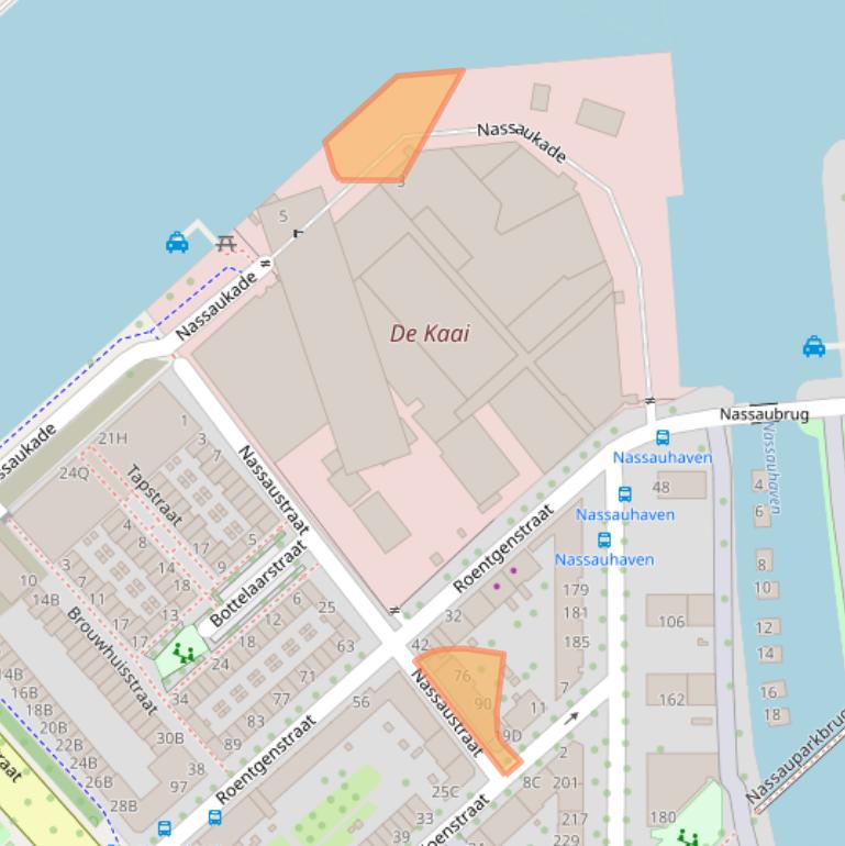 Kaart van postcodegebied 3071JN.