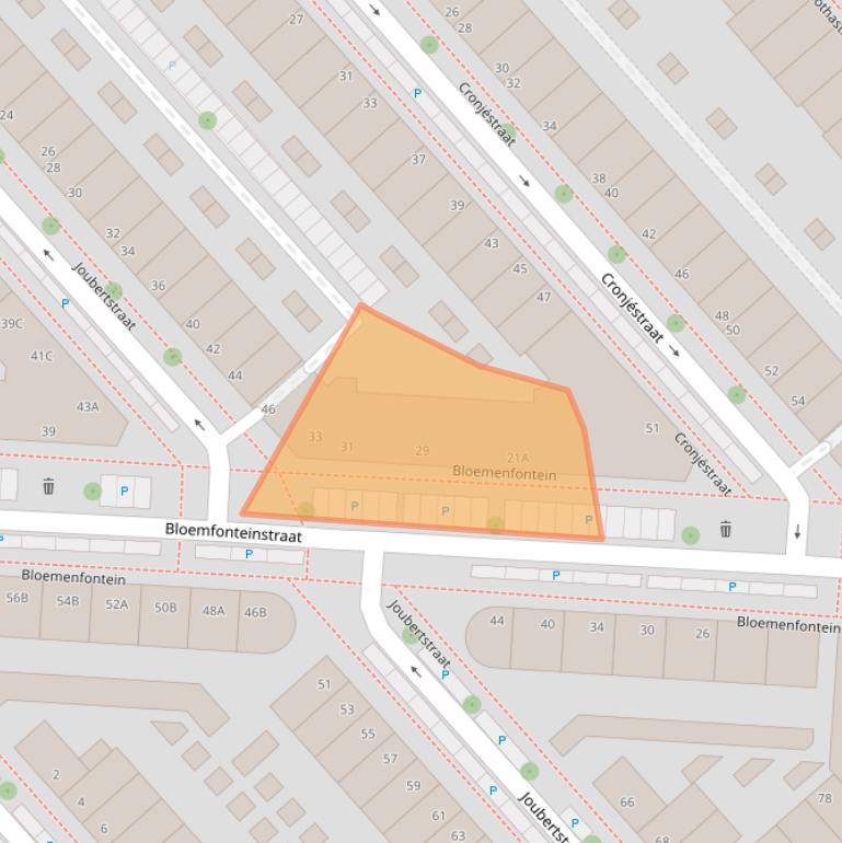 Kaart van postcodegebied 3072HB.