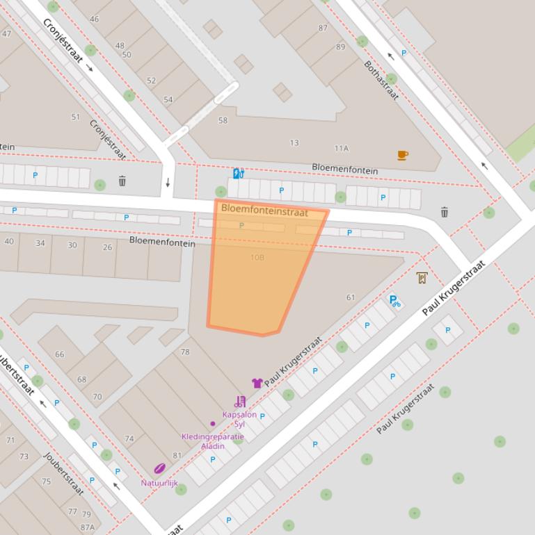 Kaart van postcodegebied 3072HG.