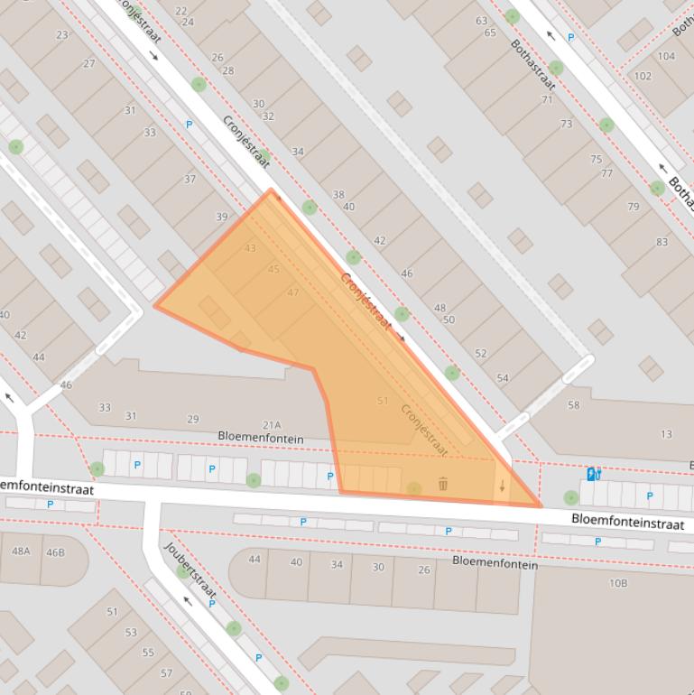 Kaart van postcodegebied 3072XM.