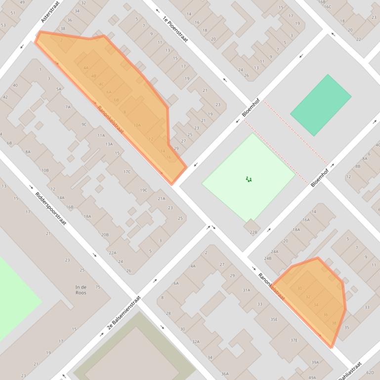 Kaart van postcodegebied 3073ES.