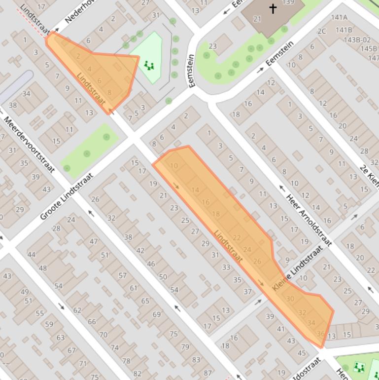 Kaart van postcodegebied 3073SH.