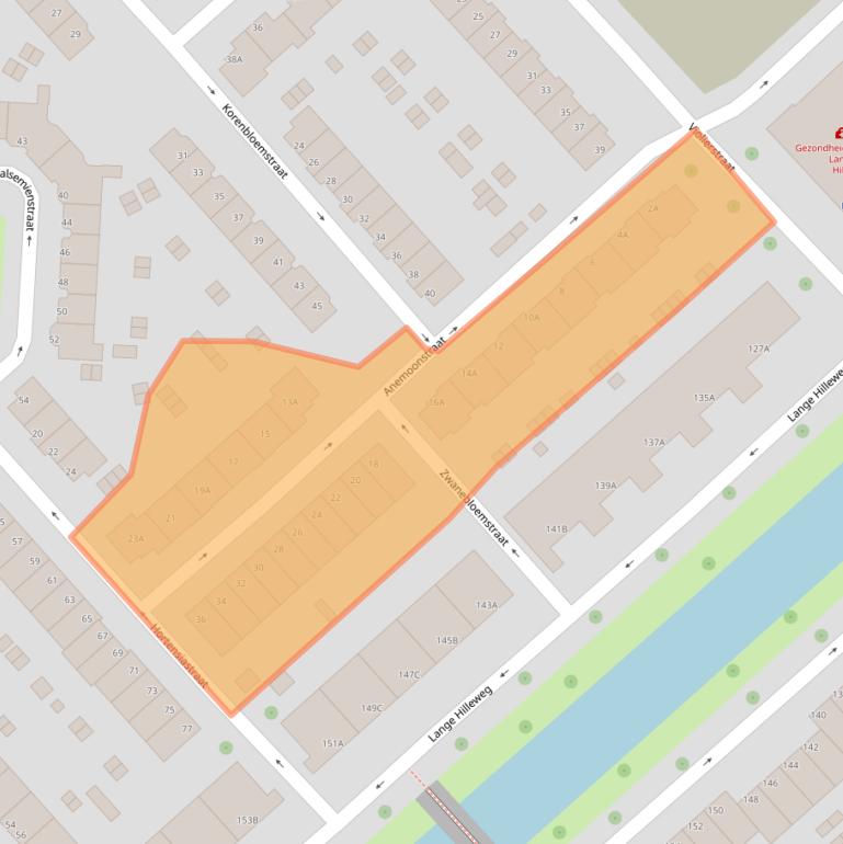 Kaart van postcodegebied 3073TA.