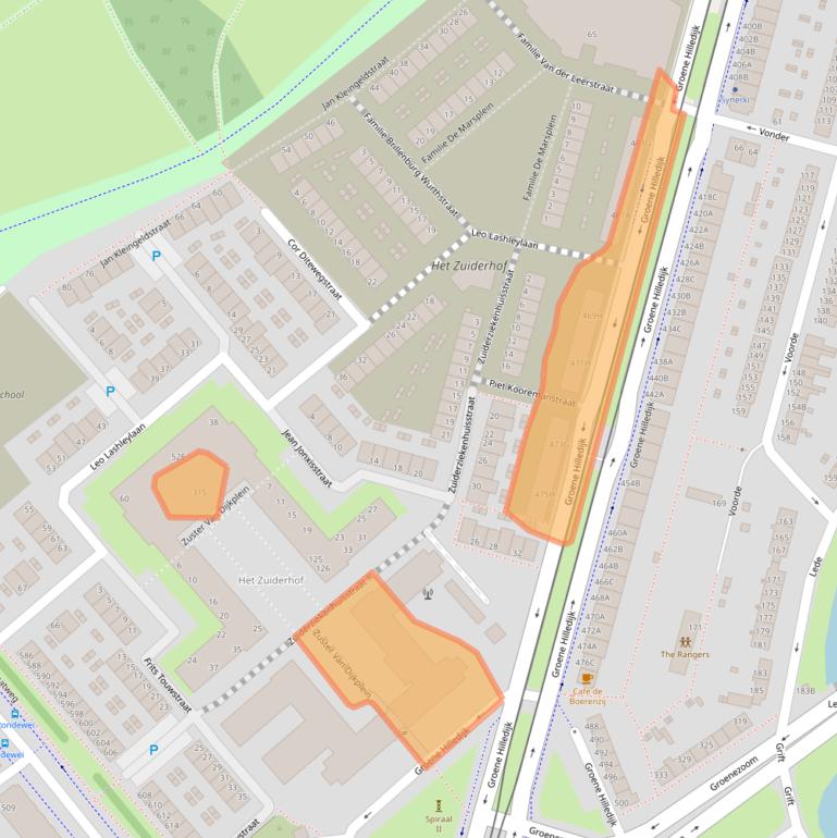 Kaart van postcodegebied 3075EA.