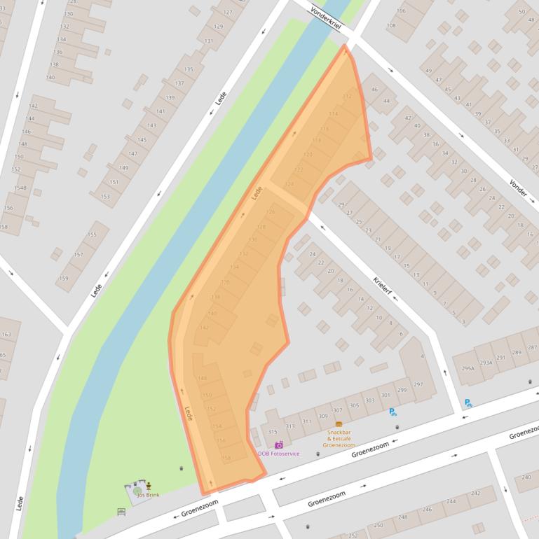 Kaart van postcodegebied 3075HM.