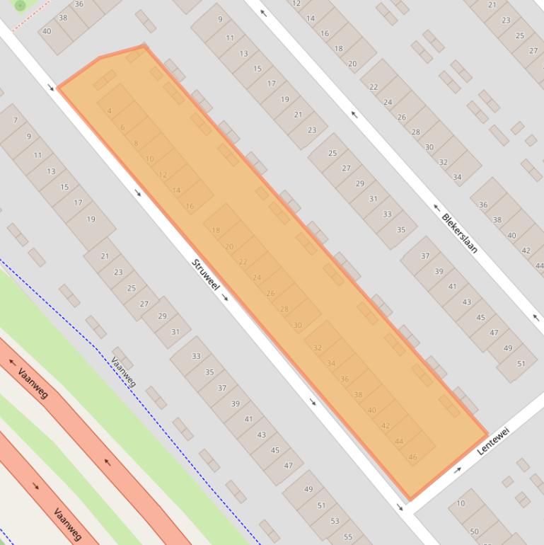 Kaart van postcodegebied 3075RK.