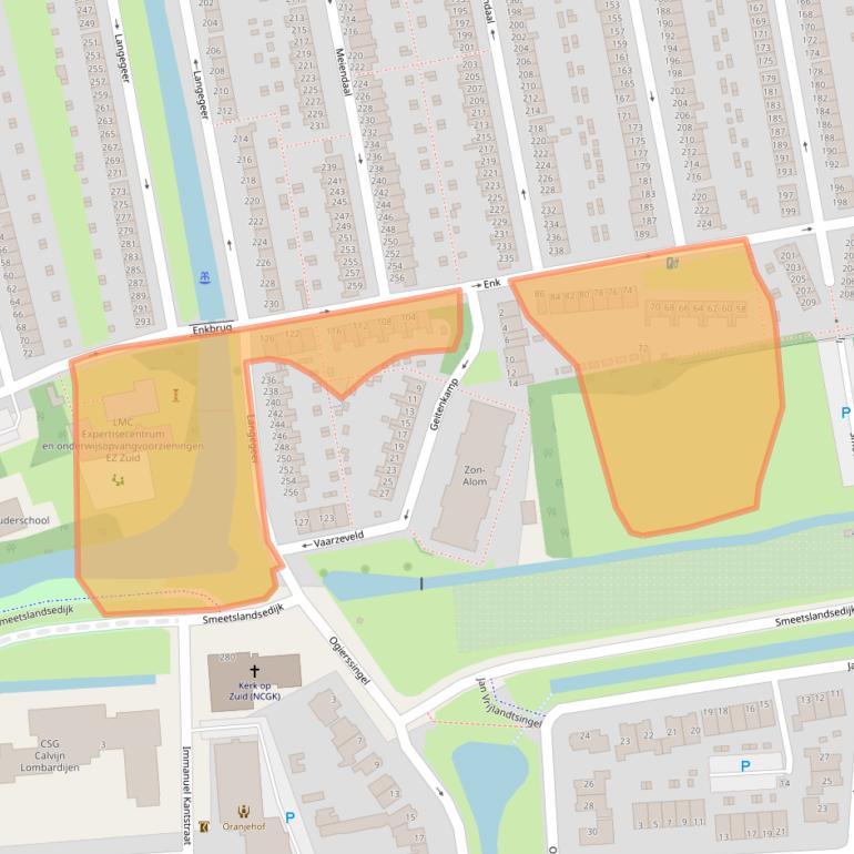Kaart van postcodegebied 3075VB.