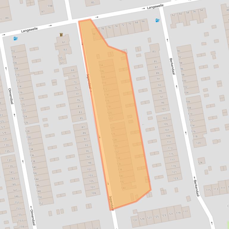 Kaart van postcodegebied 3075WN.